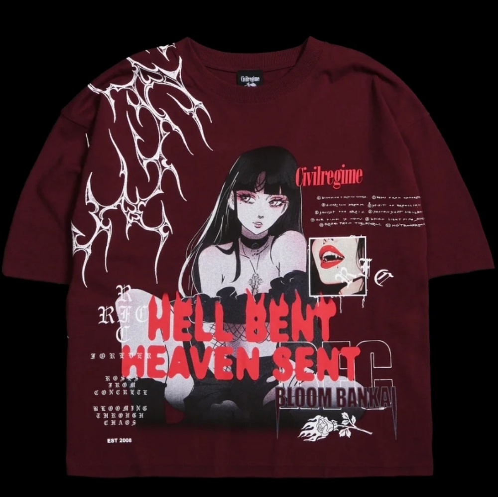 Civil Regime "Bloom Bankai Temptress" Dungeon Tee